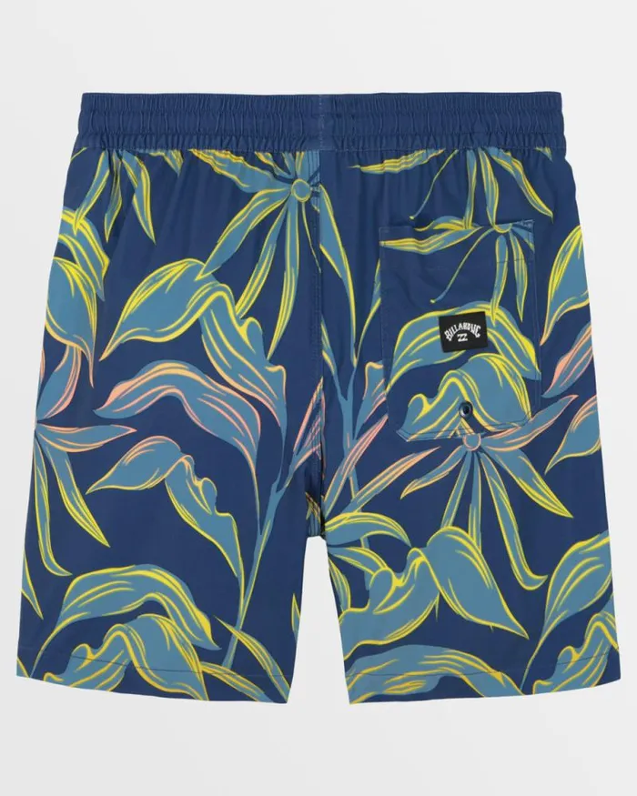 Billabong Boys039 Boardshorts Boys Sundays Layback 65034 Boardshorts Washed Blue 8211 Men