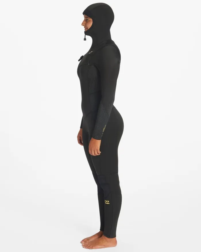Billabong Fullsuits 54 Synergy Hooded Chest Zip Full Wetsuit Wild Black 8211 Women Billabong Fullsuits 54 Synergy Hooded Chest Zip Full Wetsuit Wild Black 8211 Women