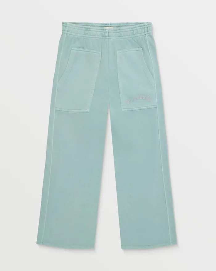 Billabong Girls039 Bottoms Girls Wave Maker SweatPants Dusk Blue 8211 Women