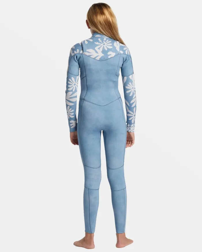 Billabong Girls039 Swim Girls 816 32mm Salty Dayz Natural Upcycler Chest Zip GBS Wetsuit Blue Shadow 8211 Women Billabong Girls039 Swim Girls 816 32mm Salty Dayz Natural Upcycler Chest Zip GBS Wetsuit Blue Shadow 8211 Women