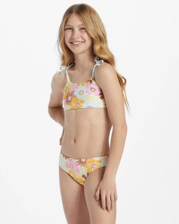 Billabong Girls039 Swim Girls Flower Power Rev Mini Crop Rashguard Swim Set Multi 8211 Women Billabong Girls039 Swim Girls Flower Power Rev Mini Crop Rashguard Swim Set Multi 8211 Women