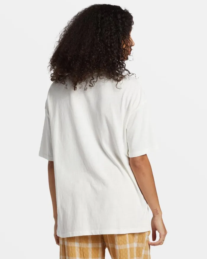 Billabong Graphic Tees and Tanks Enjoy The Journey TShirt Salt Crystal 8211 Women Billabong Graphic Tees and Tanks Enjoy The Journey TShirt Salt Crystal 8211 Women