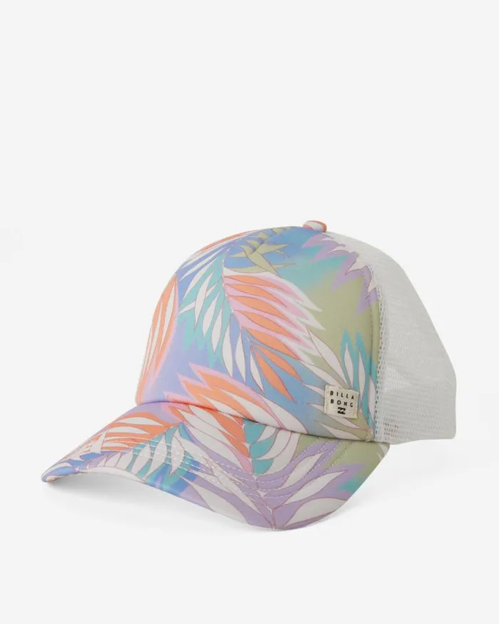 Billabong Hats and Beanies Heritage Mashup Trucker Hat Lilac Breeze 8211 Women Billabong Hats and Beanies Heritage Mashup Trucker Hat Lilac Breeze 8211 Women