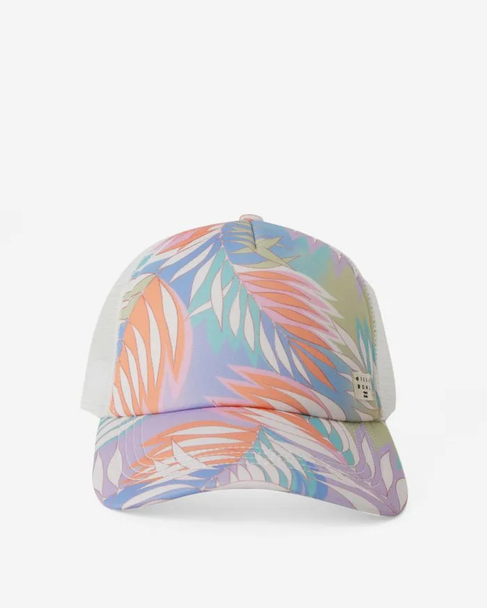Billabong Hats and Beanies Heritage Mashup Trucker Hat Lilac Breeze 8211 Women Billabong Hats and Beanies Heritage Mashup Trucker Hat Lilac Breeze 8211 Women