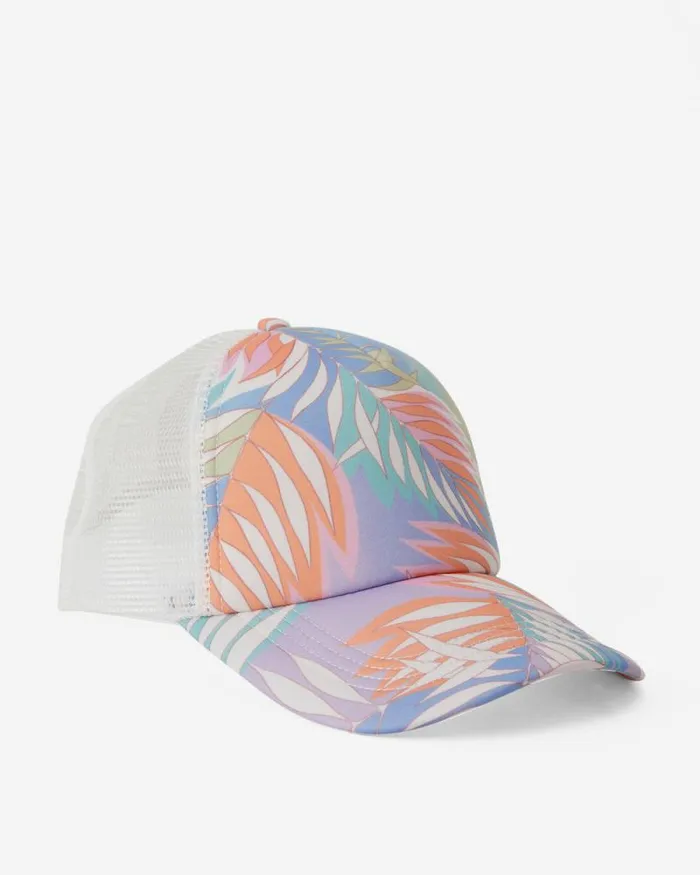 Billabong Hats and Beanies Heritage Mashup Trucker Hat Lilac Breeze 8211 Women Billabong Hats and Beanies Heritage Mashup Trucker Hat Lilac Breeze 8211 Women