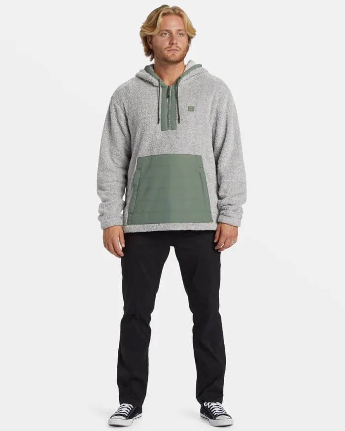 Billabong Hoodies and Fleece Badger Half Zip Hoodie Grey Heather 8211 Men Billabong Hoodies and Fleece Badger Half Zip Hoodie Grey Heather 8211 Men