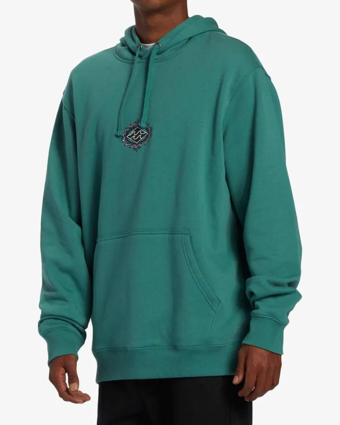 Billabong Hoodies and Fleece Short Sands Pullover Sweatshirt Billiard 8211 Men