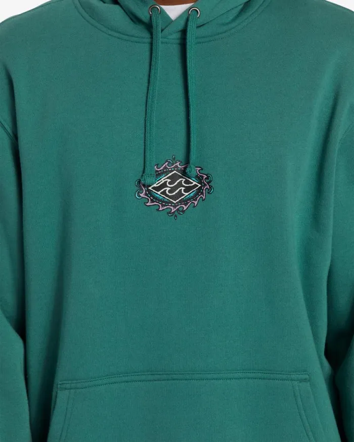 Billabong Hoodies and Fleece Short Sands Pullover Sweatshirt Billiard 8211 Men