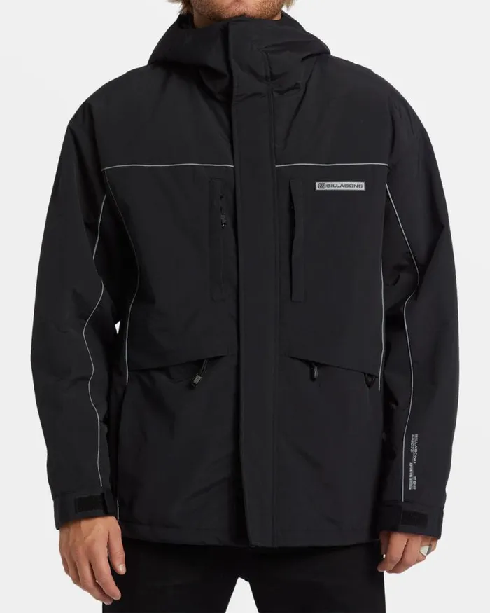 Billabong Jackets Contact Hooded Jacket Black 8211 Men