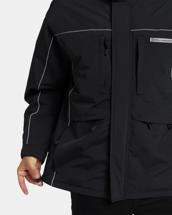 Billabong Jackets Contact Hooded Jacket Black 8211 Men