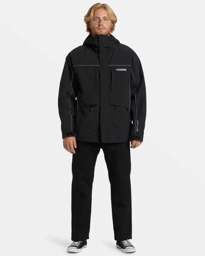 Billabong Jackets Contact Hooded Jacket Black 8211 Men