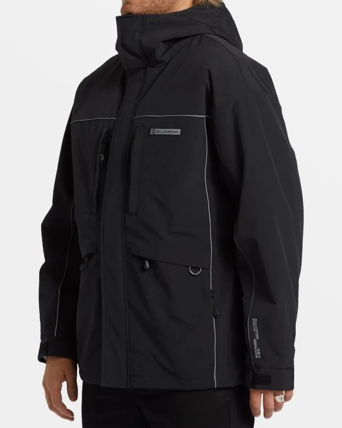 Billabong Jackets Contact Hooded Jacket Black 8211 Men