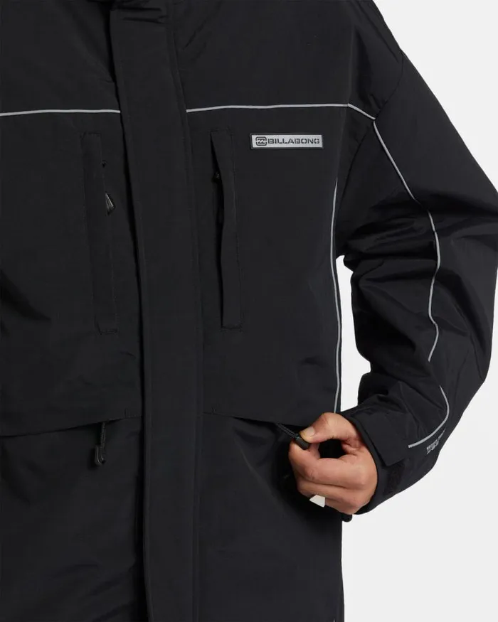 Billabong Jackets Contact Hooded Jacket Black 8211 Men