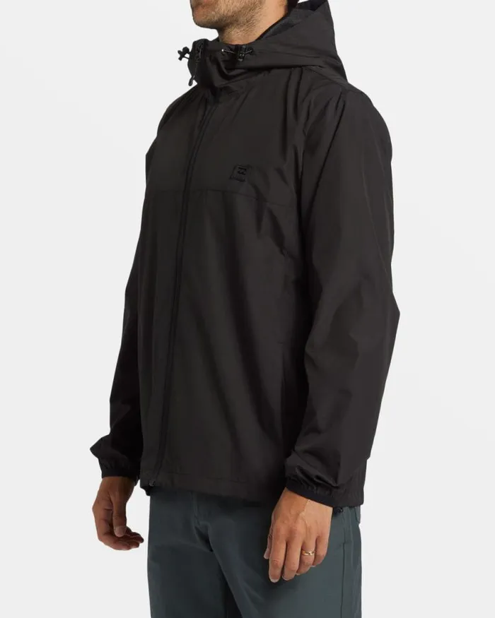 Billabong Jackets Transport Windbreaker Jacket Black 8211 Men Billabong Jackets Transport Windbreaker Jacket Black 8211 Men