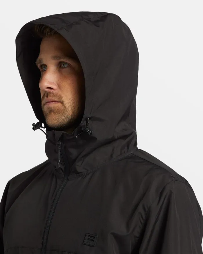 Billabong Jackets Transport Windbreaker Jacket Black 8211 Men Billabong Jackets Transport Windbreaker Jacket Black 8211 Men
