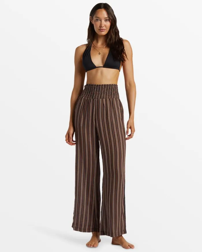 Billabong Jeans and Pants New Waves 2 Elastic Waist Pants Black 8211 Women