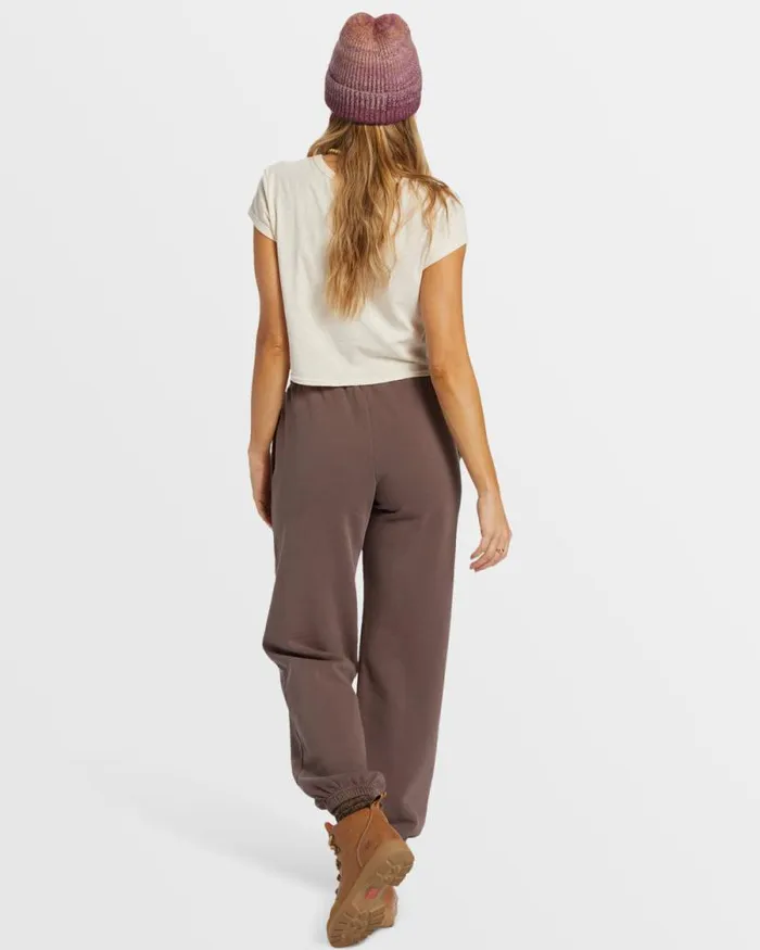 Billabong Jeans and Pants Palmin Elastic Waist Joggers Kona 8211 Women Billabong Jeans and Pants Palmin Elastic Waist Joggers Kona 8211 Women