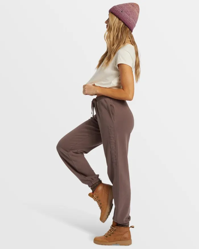 Billabong Jeans and Pants Palmin Elastic Waist Joggers Kona 8211 Women Billabong Jeans and Pants Palmin Elastic Waist Joggers Kona 8211 Women