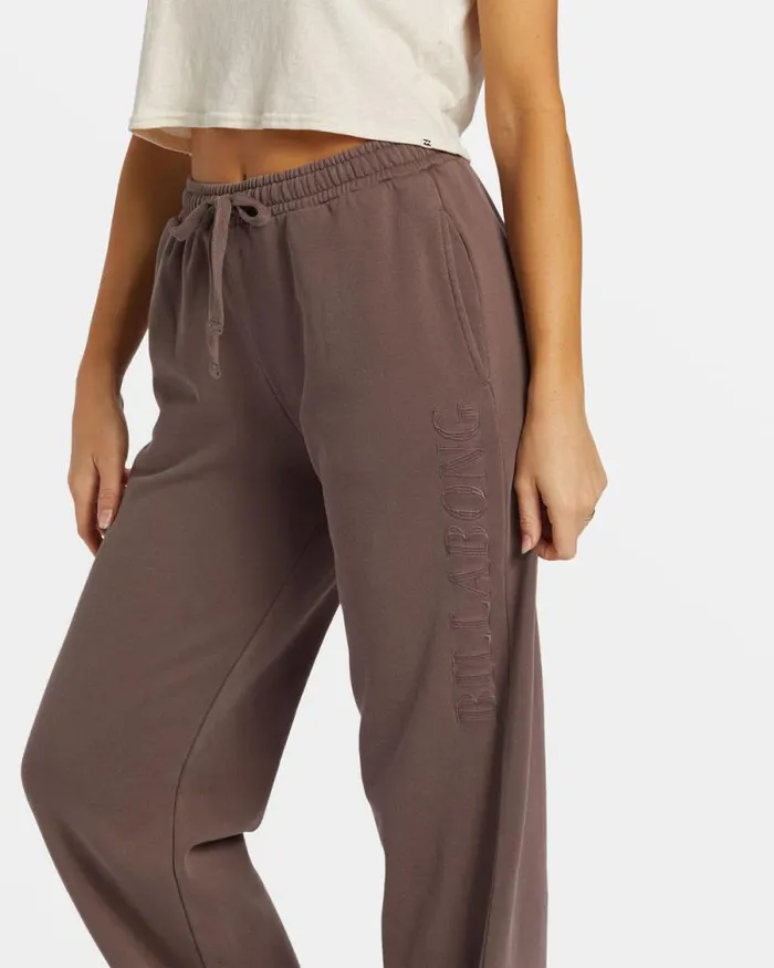 Billabong Jeans and Pants Palmin Elastic Waist Joggers Kona 8211 Women Billabong Jeans and Pants Palmin Elastic Waist Joggers Kona 8211 Women