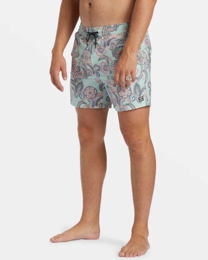Billabong Layback Boardshorts Good Times Layback 16034 Swim Trunks Seaglass 8211 Men