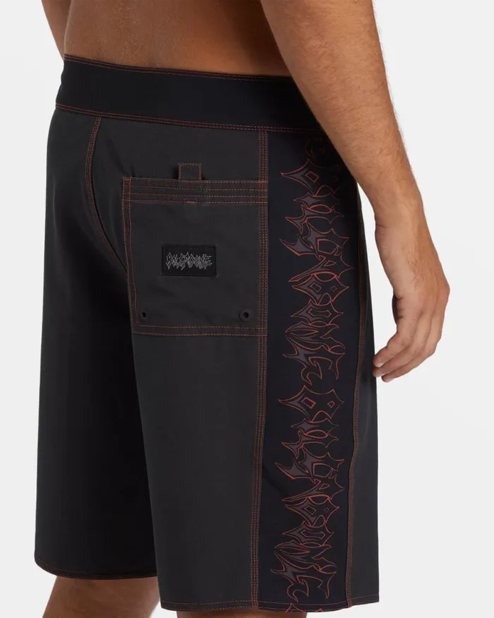 Billabong Long Length 18034 8211 21034 D Bah Immortal Pro Performance 20034 Boardshorts Washed Black 8211 Men