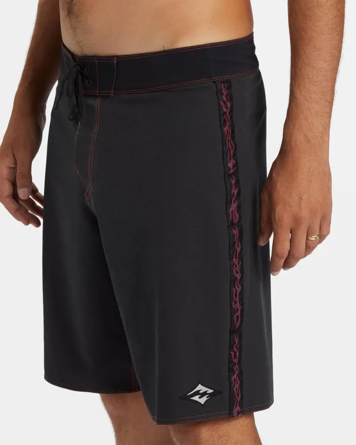 Billabong Long Length 18034 8211 21034 D Bah Immortal Pro Performance 20034 Boardshorts Washed Black 8211 Men
