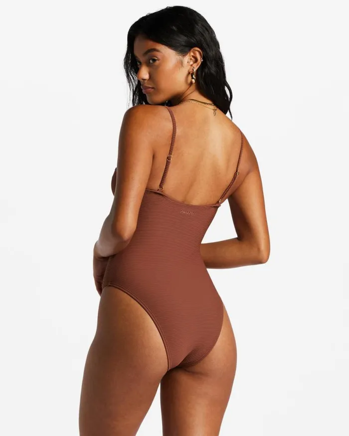 Billabong One Pieces Tanlines OnePiece Swimsuit Mocha 8211 Women