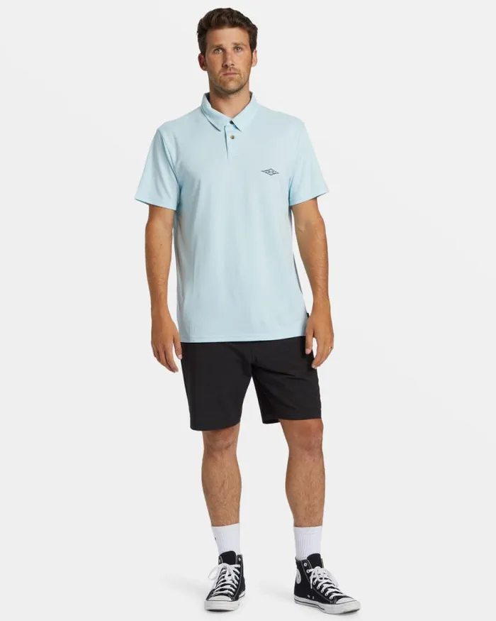 Billabong Shirts Offshore Short Sleeve Polo Tshirt Coastal 8211 Men Billabong Shirts Offshore Short Sleeve Polo Tshirt Coastal 8211 Men