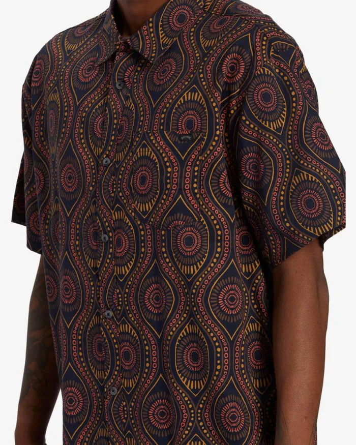 Billabong Shirts Sundays Short Sleeve Shirt Rust 8211 Men Billabong Shirts Sundays Short Sleeve Shirt Rust 8211 Men
