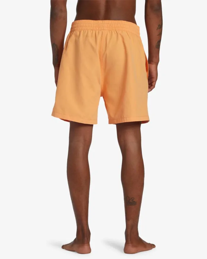 Billabong Short Length 16034 8211 175034 All Day Layback 16034 Swim Trunks Melon 8211 Men