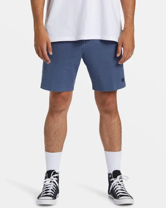 Billabong Shorts Crossfire Wave Washed 18034 Hybrid Submersible Shorts Slate Blue 8211 Men