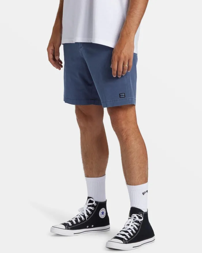 Billabong Shorts Crossfire Wave Washed 18034 Hybrid Submersible Shorts Slate Blue 8211 Men