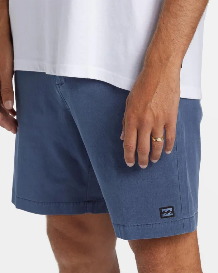 Billabong Shorts Crossfire Wave Washed 18034 Hybrid Submersible Shorts Slate Blue 8211 Men