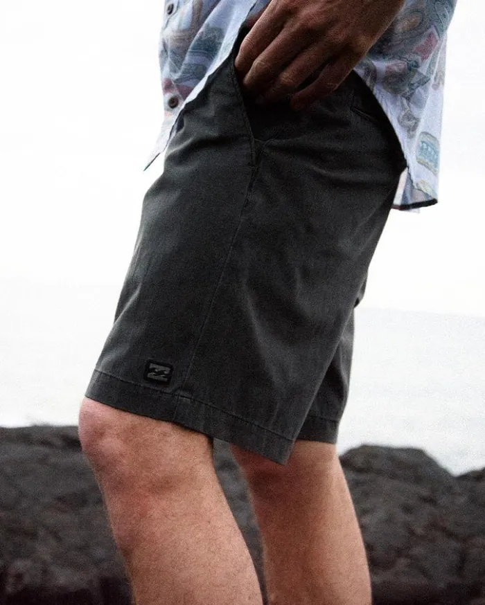 Billabong Shorts Crossfire Wave Washed 18034 Hybrid Submersible Shorts Washed Black 8211 Men