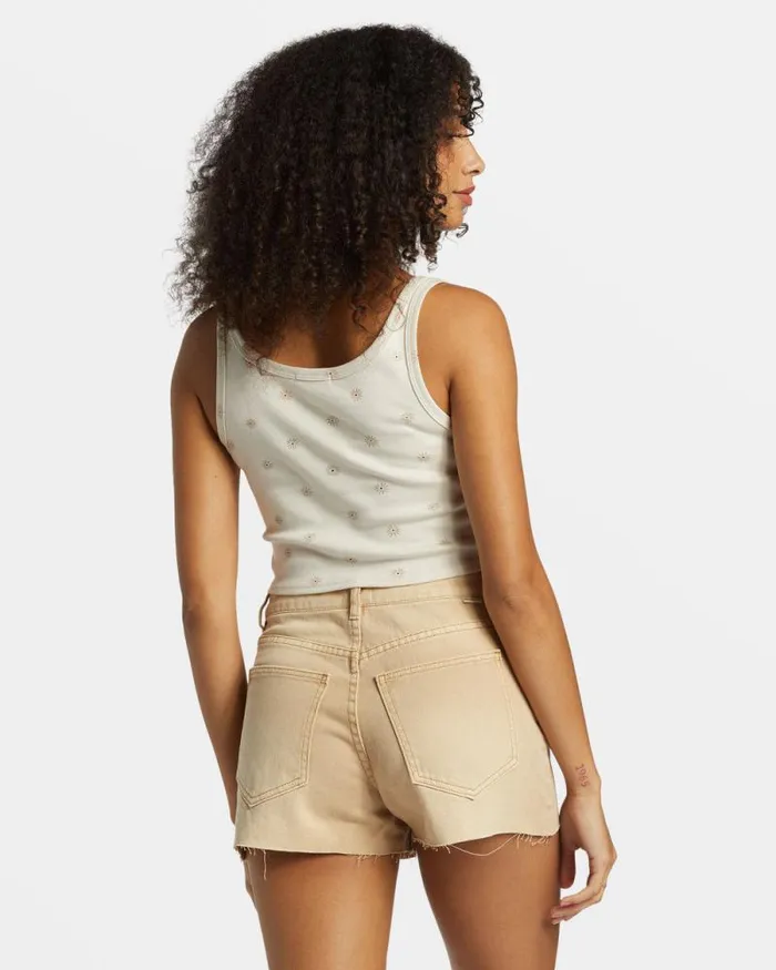 Billabong Shorts High Tides Denim Shorts Khaki 8211 Women Billabong Shorts High Tides Denim Shorts Khaki 8211 Women
