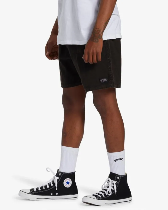 Billabong Shorts Mario Stretch 17034 Elastic Waist Shorts Black 8211 Men Billabong Shorts Mario Stretch 17034 Elastic Waist Shorts Black 8211 Men