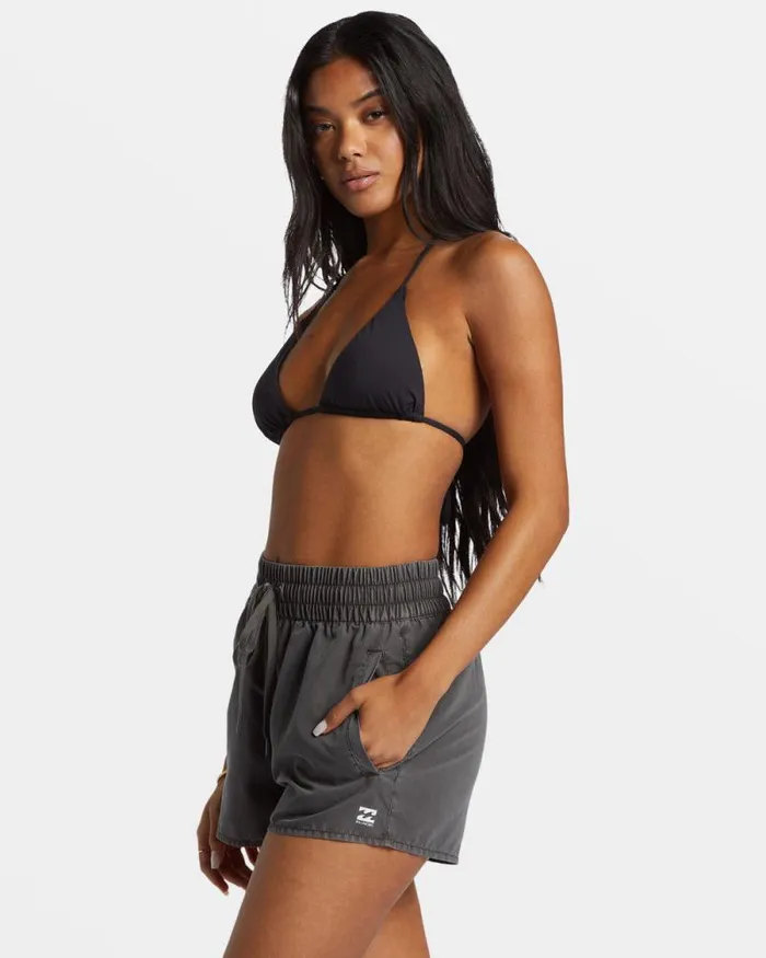 Billabong Sol Searcher Swim Sol Searcher New Elastic Waist Swim Trunks Black Pebble 8211 Women Billabong Sol Searcher Swim Sol Searcher New Elastic Waist Swim Trunks Black Pebble 8211 Women