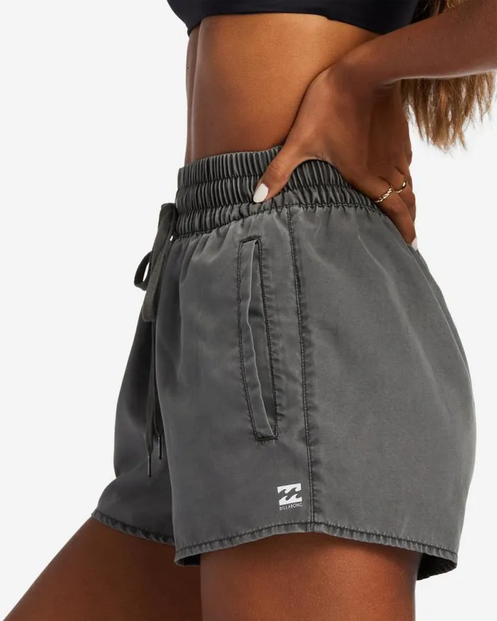 Billabong Sol Searcher Swim Sol Searcher New Elastic Waist Swim Trunks Black Pebble 8211 Women Billabong Sol Searcher Swim Sol Searcher New Elastic Waist Swim Trunks Black Pebble 8211 Women