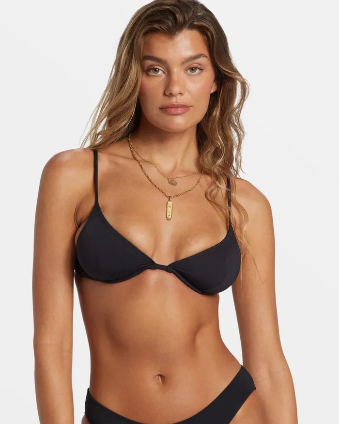 Billabong Sol Searcher Swim Sol Searcher Reese Underwire Bikini Top Black Pebble 8211 Women Billabong Sol Searcher Swim Sol Searcher Reese Underwire Bikini Top Black Pebble 8211 Women