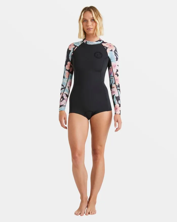 Billabong Springsuits 22 Mm Spring Fever Natural Upcycler Back Zip Long Sleeve Springsuit Nights In Paradise 8211 Women Billabong Springsuits 22 Mm Spring Fever Natural Upcycler Back Zip Long Sleeve Springsuit Nights In Paradise 8211 Women