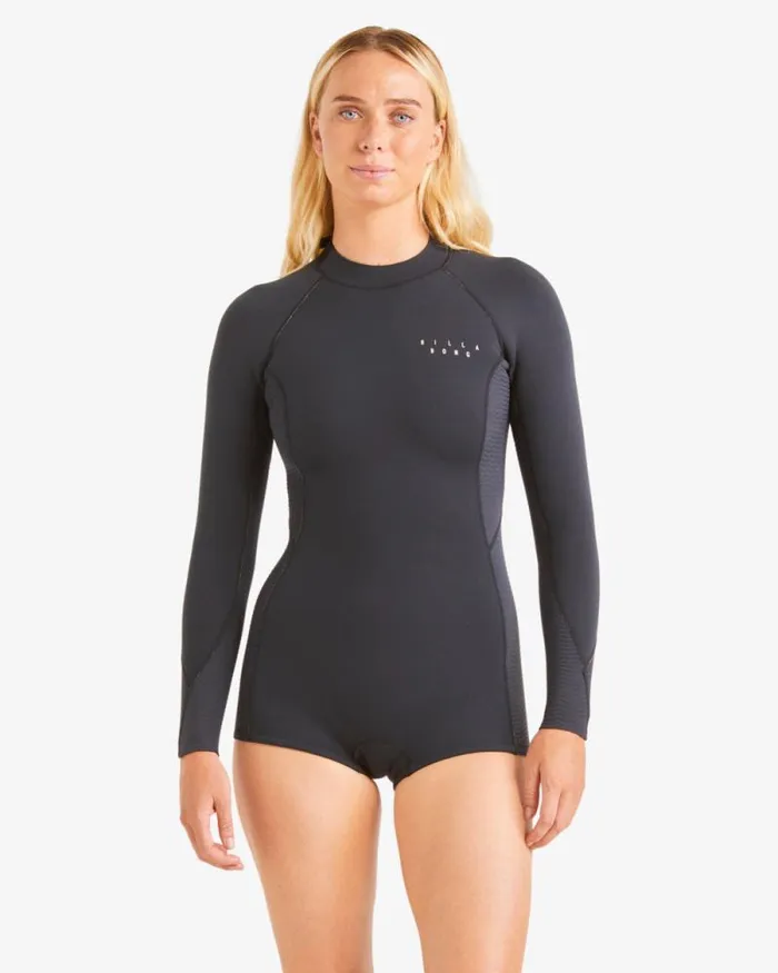 Billabong Springsuits 22 Spring Fever Long Sleeve Spring Suit Black 8211 Women