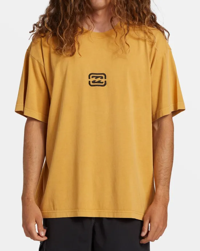Billabong TShirts Bracket Wave OG TShirt Mustard 8211 Men Billabong TShirts Bracket Wave OG TShirt Mustard 8211 Men