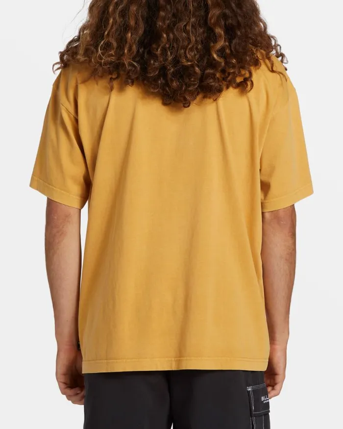 Billabong TShirts Bracket Wave OG TShirt Mustard 8211 Men Billabong TShirts Bracket Wave OG TShirt Mustard 8211 Men