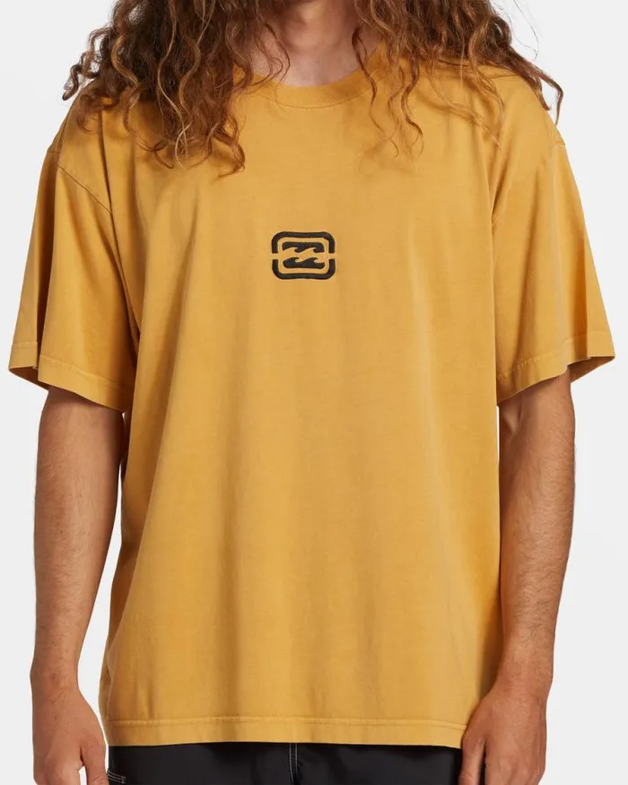Billabong TShirts Bracket Wave OG TShirt Mustard 8211 Men Billabong TShirts Bracket Wave OG TShirt Mustard 8211 Men