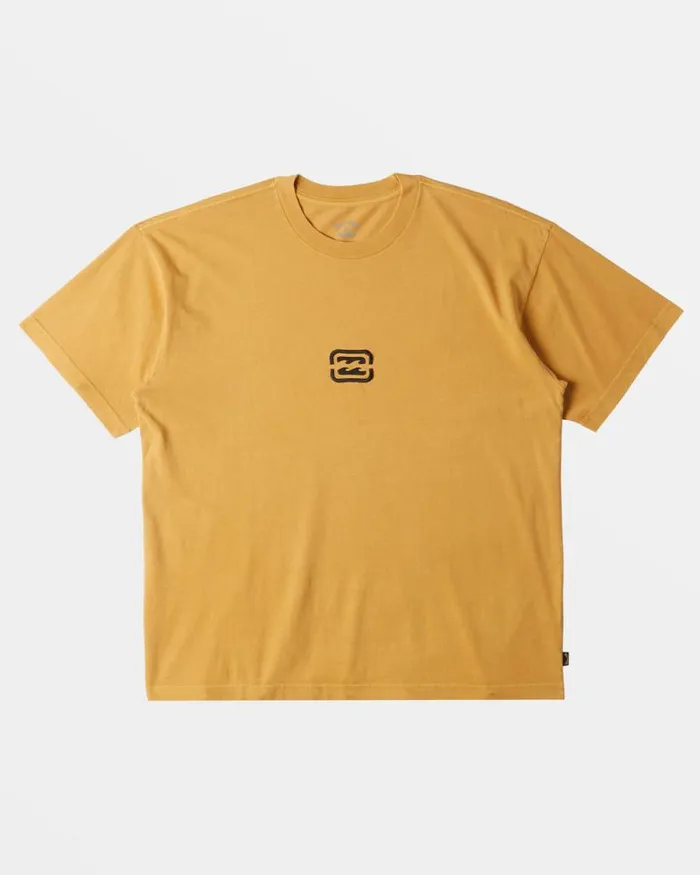 Billabong TShirts Bracket Wave OG TShirt Mustard 8211 Men Billabong TShirts Bracket Wave OG TShirt Mustard 8211 Men