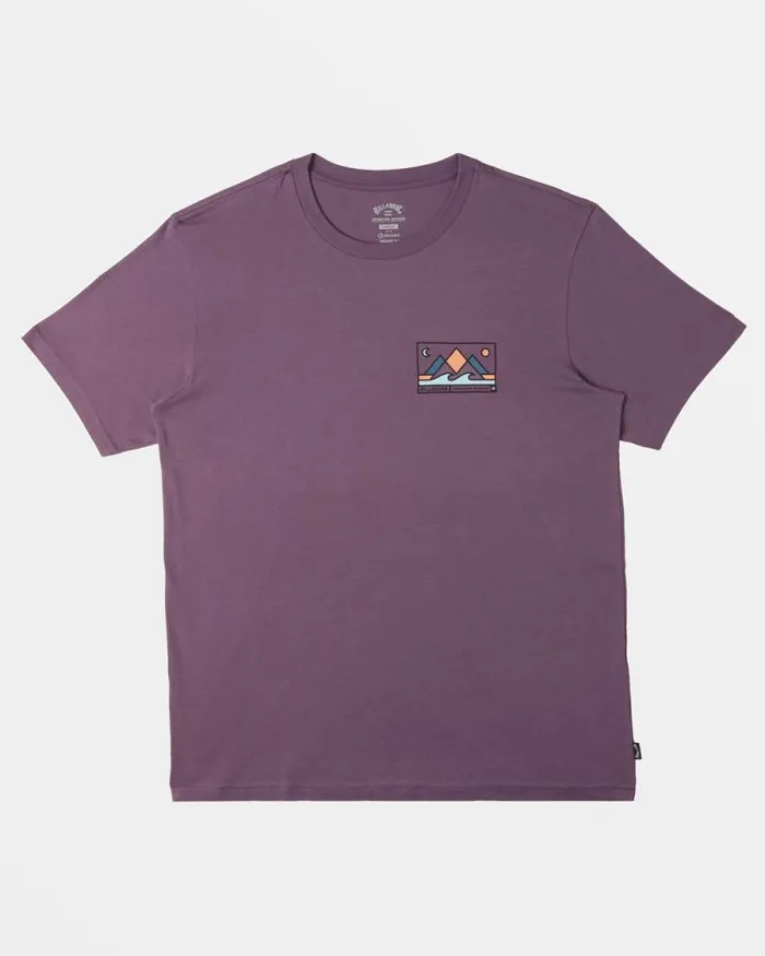 Billabong TShirts Range TShirt Dusty Grape 8211 Men Billabong TShirts Range TShirt Dusty Grape 8211 Men