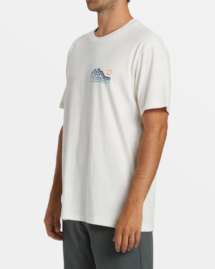 Billabong TShirts Range TShirt Off White 8211 Men