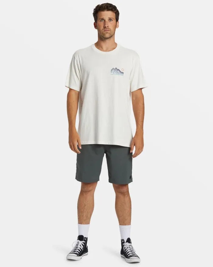 Billabong TShirts Range TShirt Off White 8211 Men