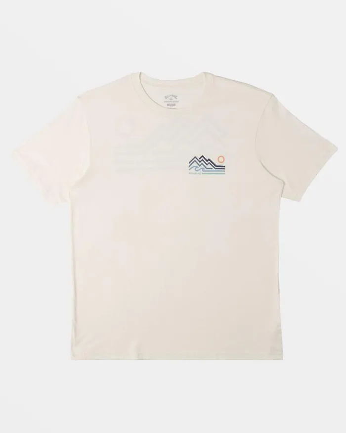 Billabong TShirts Range TShirt Off White 8211 Men