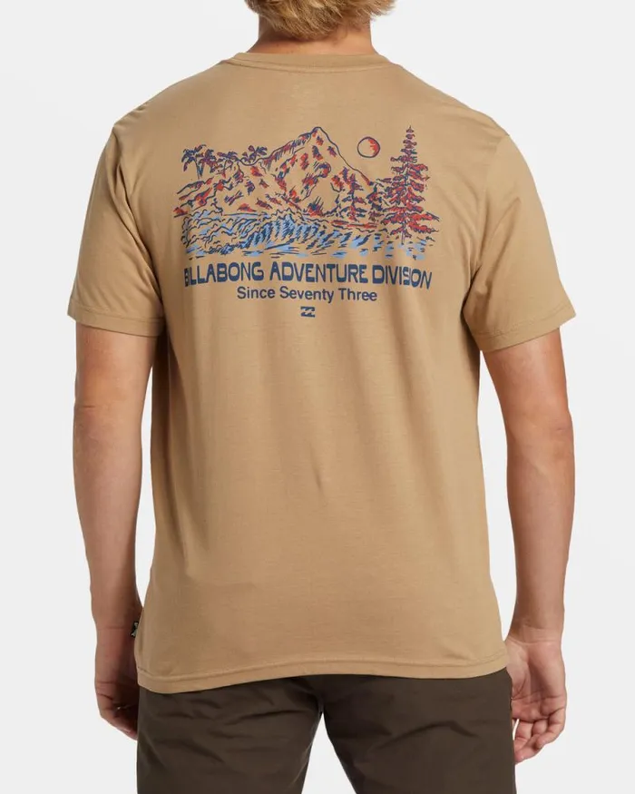 Billabong TShirts State Park TShirt Hazel 8211 Men Billabong TShirts State Park TShirt Hazel 8211 Men